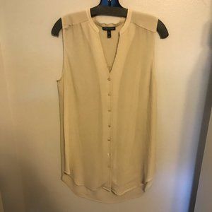 LNC - Eileen Fisher Sleeveless Button Down